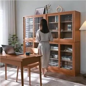 Llibreria de fusta massissa